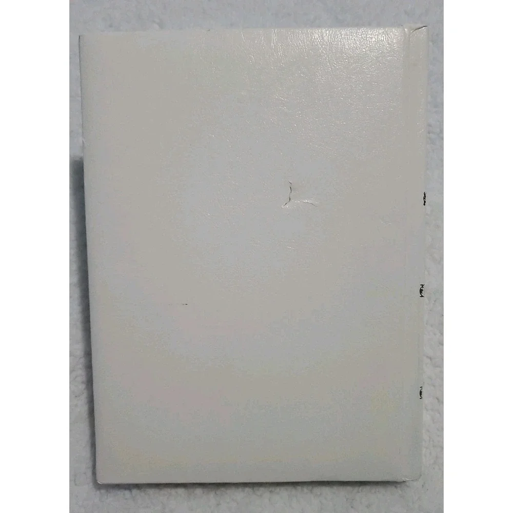 Vintage 1978 Regency White Holy Bible KJV Pictures Red Letter Family Edition 11